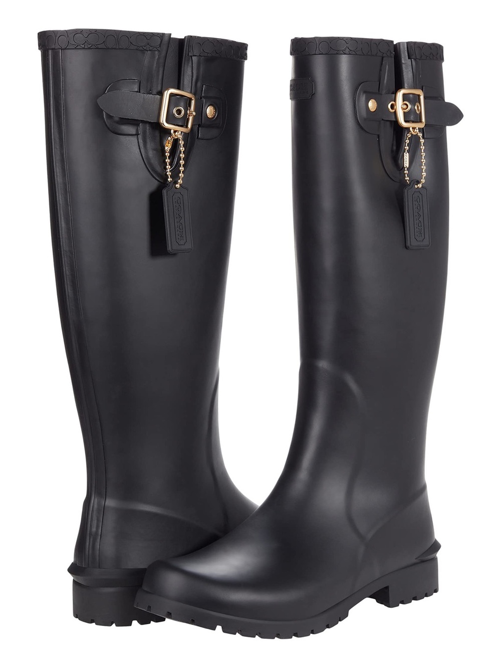 Coach NWT Riley Rain Boots